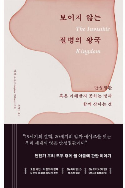 보이지 않는 질병의 왕국 : 만성질환 혹은 이해받지 못하는 병과 함께 산다는 것, 메건 오로크 저/진영인 역, 부키
