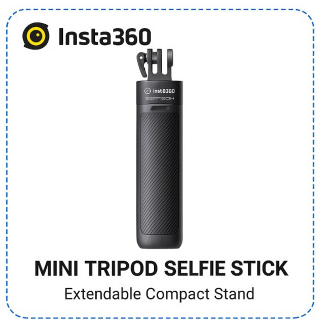 인스타360 오리지널 미니 삼각대 셀카봉 | GO 3 / GO 3S / X5 / X4 / ONE RS / Ace Pro 2 카메라용 경량