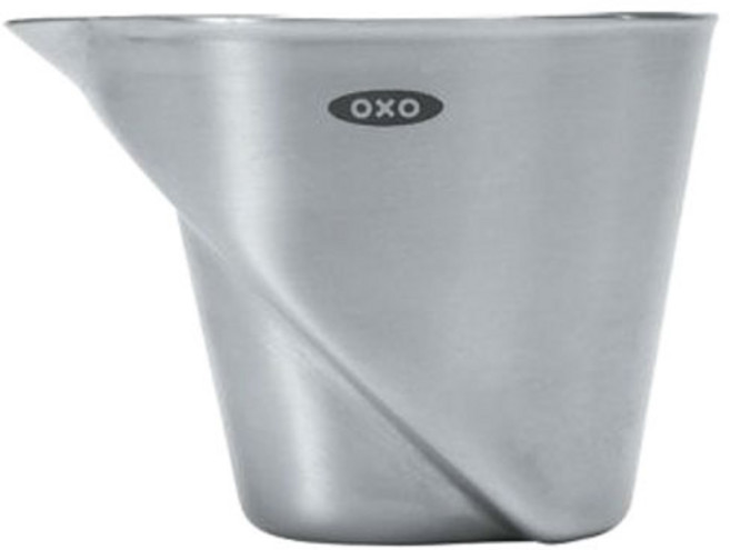 옥소 앵글드 칵테일지거, 1개, Stainless Steel