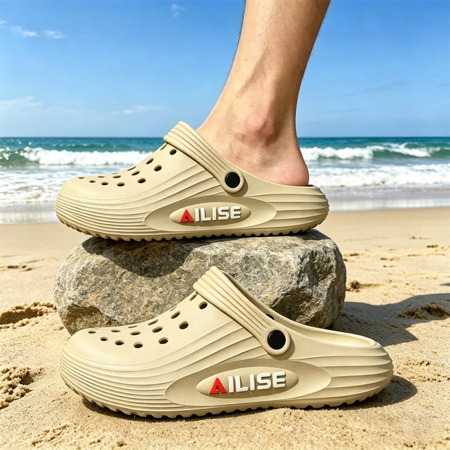 제제이씨 AILISE 남자 충격흡수 푹신한 발편한 패션 슬리퍼 샌들 2632