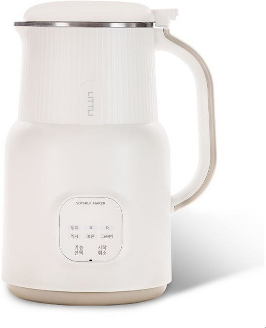 리틀리 알뜰 두유제조기 이유식 죽 메이커 콩물 600ml 두유기 간편세척 LCM-01