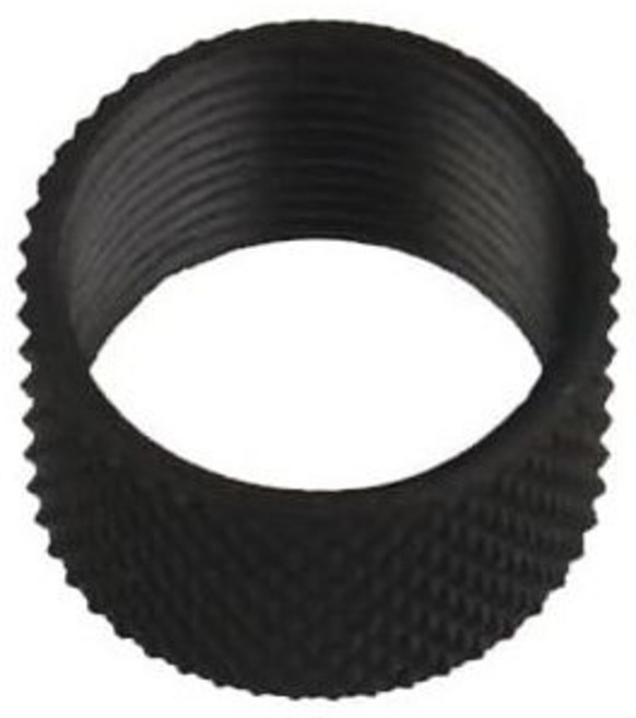 TWP 고강도 강철 .50 베오울프 49 64x20 나사산 TPI 총구 보호 캡 널링 처리 검정색 아노다이징 2271302, TWP 고강도 강철 .50 베오울프 49 64x20 나