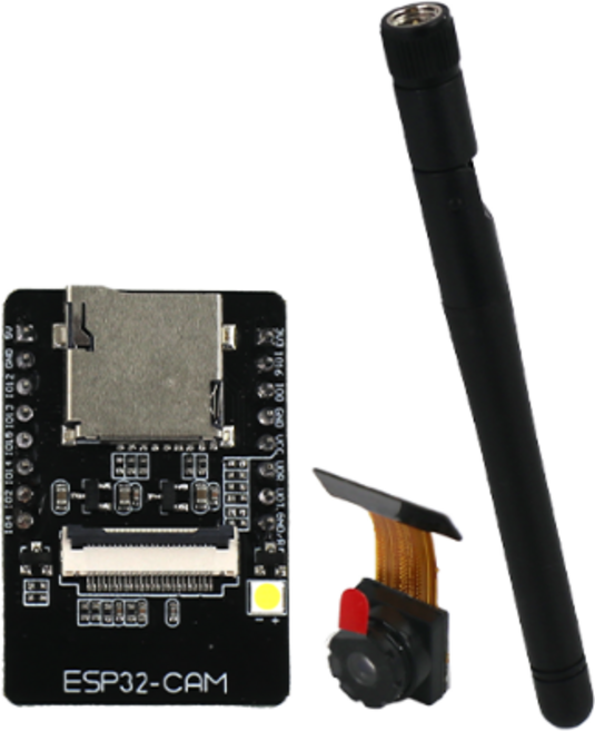 아두이노 ESP32-CAM 보드+카메라+안테나(2.4G) 세트, 1세트