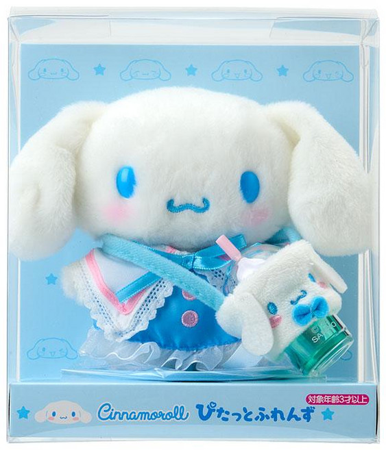 Cinnamoroll ぴたっとふれんず 玩偶, 大耳狗, 1個