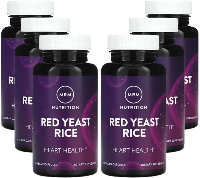 MRM뉴트리션 홍국 베지 캡슐 60정, 6개 - 쿠팡