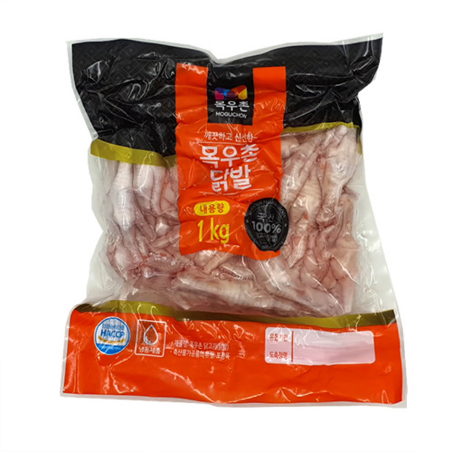목우촌 닭발 1kg, 1개