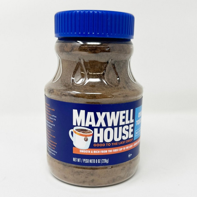 맥스웰 하우스 오리지널 로스트 인스턴트 커피 8온스, 226g, 1개