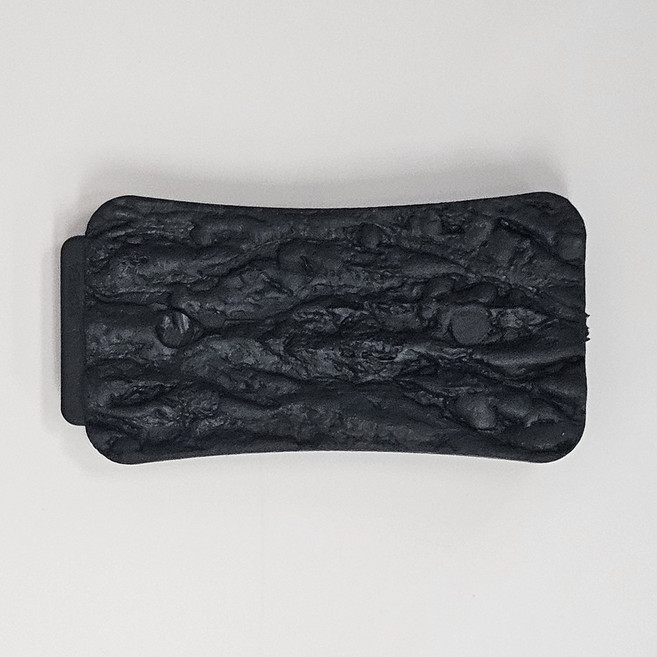 크레스티드 게코 인조 코르크 탈피보드, 1개, 블랙