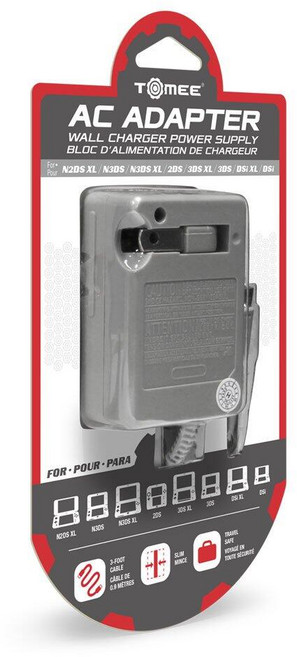 Tomee AC 어댑터 뉴 닌텐도 3DS 2DS XL Dsi DSi 호환 183581 3552348689, 1개, 기타