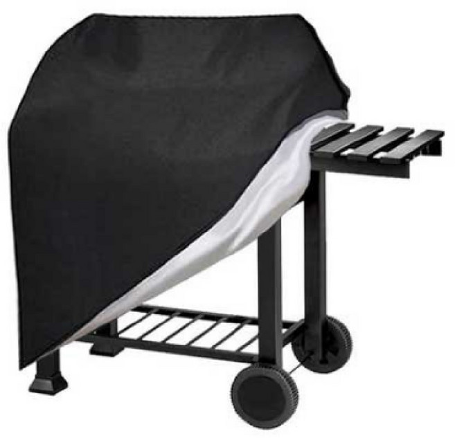 카나모 바비큐 바베큐 숯불 그릴 전용 방수 커버 직화 훈훈제 훈연 기 캠핑 가정 야외 용, 1개