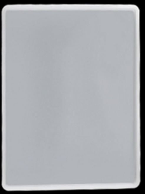 실리콘몰드 -플랫 실리콘 틀 판 1구 석고 캔들몰드, 색상랜덤