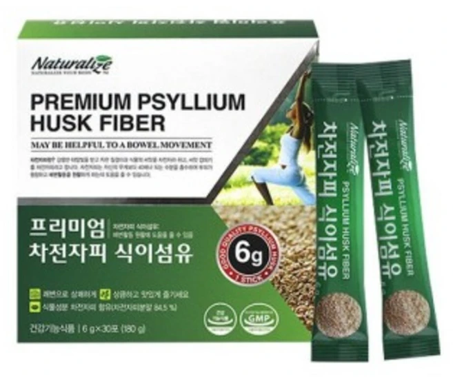 네추럴라이즈 배변활동 원활 장건강 프리미엄 차전자피 식이섬유, 30회분, 1개 - 쿠팡