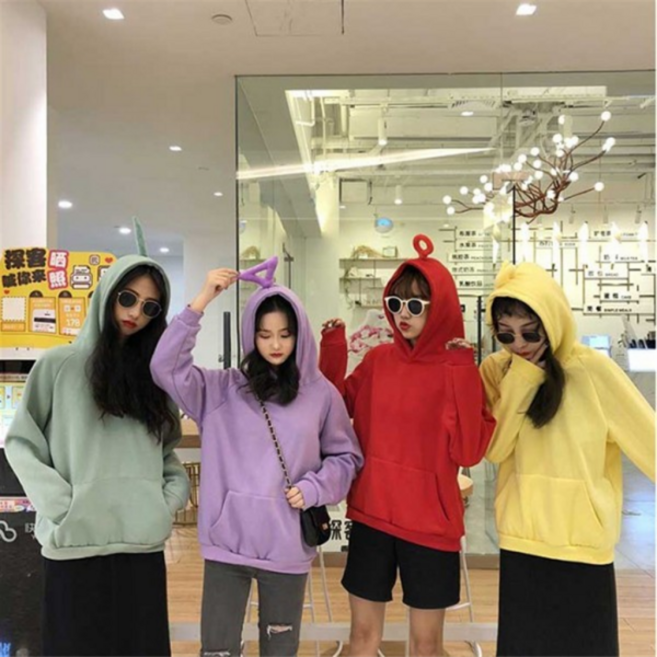 [오앤디샵] 뽀 텔레토비 보라돌이 뚜비 나나 루즈핏 M 핵인싸템 2XL 후드티 4color