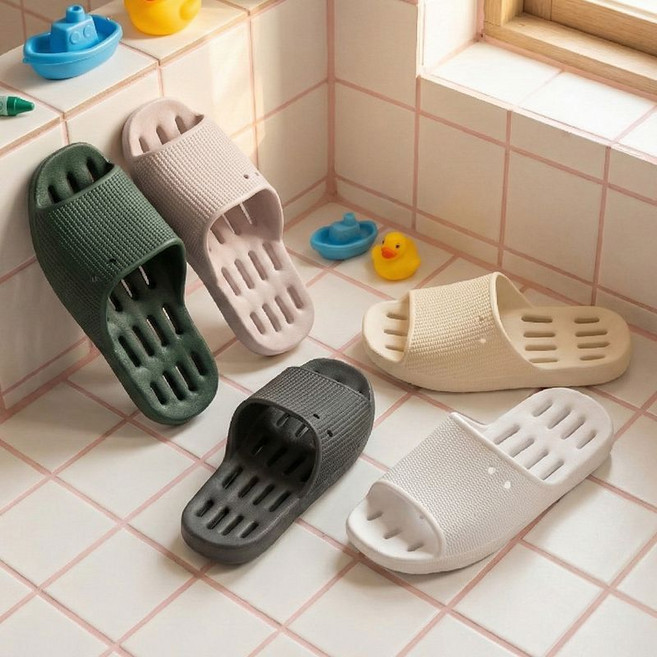 페이퍼플레인키즈 욕실 욕실화 슬리퍼 아동 미끄럼방지 키즈 초등 주니어 화장실 어린이 유아 낮은 발등
