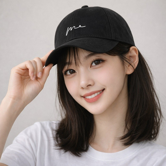 모에파 얼굴 작아보이는 빅사이즈 모자 대두 볼캡