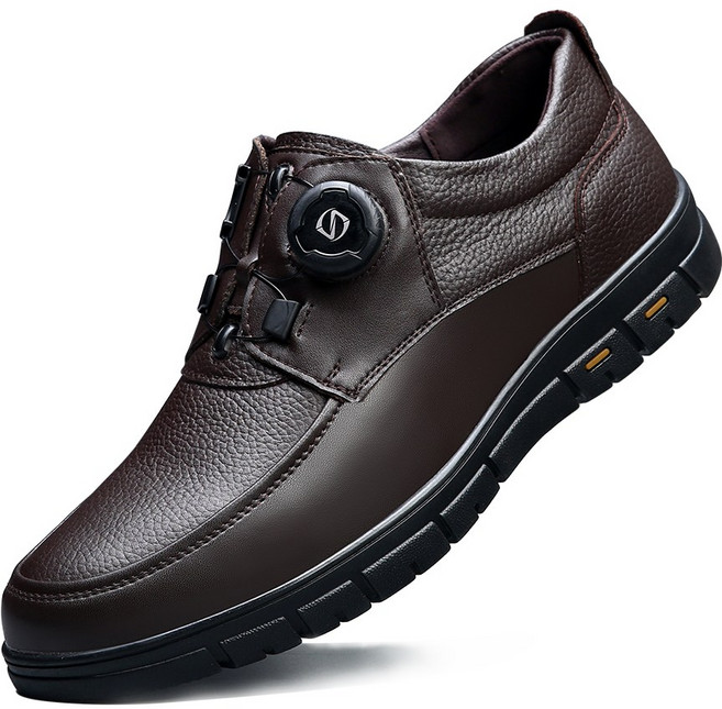 보이앤맨 소가죽 남자 다이얼 캐주얼화 신발 남성 정장 구두 편한 단화 와이어 슈즈 (사이즈 235/240/245/250/255/260/265/270/275/280/285)