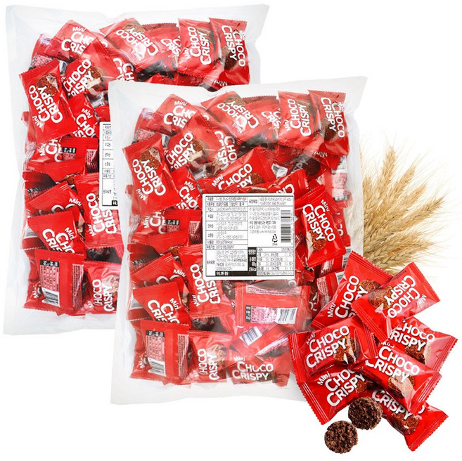 광둥 미니 초코 크리스피, 2개, 600g