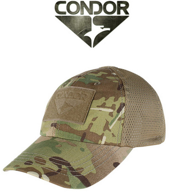 콘도르 택티컬 메쉬캡 멀티캠 전술모자 택티컬 아웃도어 캠핑 레저 낚시