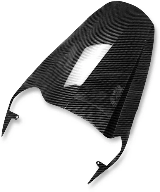 가와사키 닌자 ZX-14R 2006-2010 2011 오토바이 탄소 섬유 뒷좌석 하드 시트 커버 페어링, 01 Carbon Fiber Look