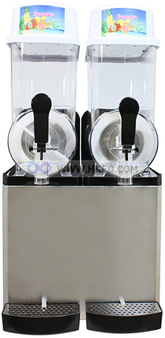 국산 초고속 대용량 2구 슬러시 스무디 기계