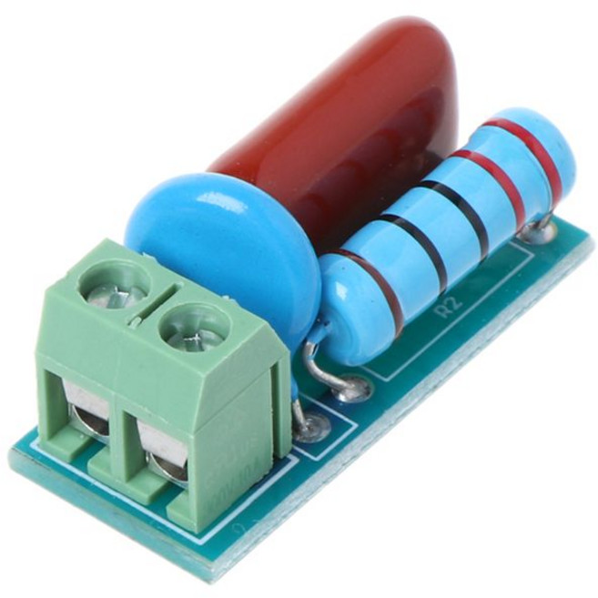 10개 /5/2/1Pc RC 흡수/스 너버 회로 모듈 릴레이 접점 보호 저항 서지, One Color, 01 1 Pc