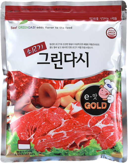 두원식품 쇠고기 그린다시, 3kg, 6개
