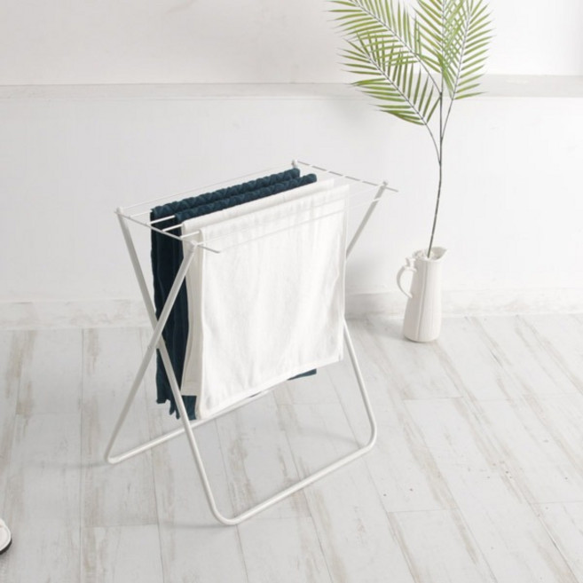 접이식 수건 건조대 1단 가습겸용 빨래건조대 미니[S], 1개, 단품