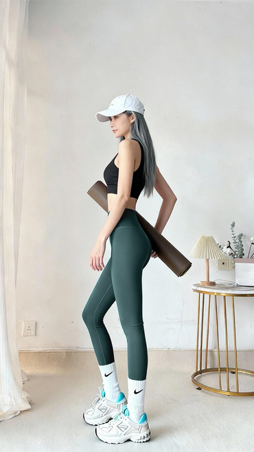 和之潮 瑜伽褲 女 緊身運動長褲 提臀速乾打底褲