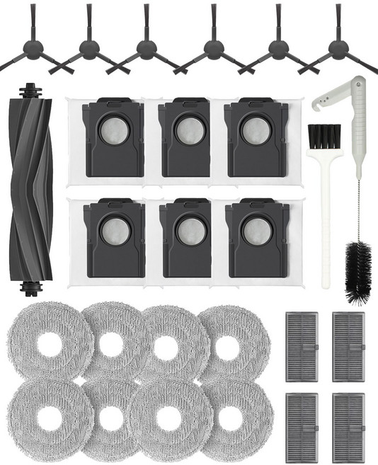 드리미 로봇 청소기 X30/L10S Ultra gen2 호환 브러쉬 필터 먼지 봉투 걸레 소모품 패키지 1세트 27세트, DRM-X30, 1개