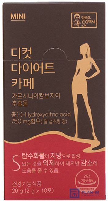 디컷다이어트카페(1박스)/다이어트커피, 1개, 20g