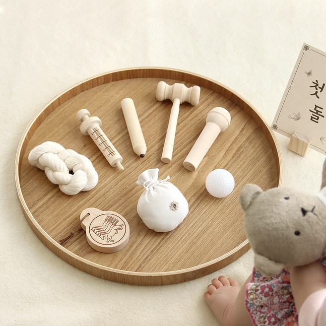 원목 돌잡이용품 8종 돌잡이 소규모돌잔치, 원목돌잡이용품8종, 1개, 원목돌잡이용품8종