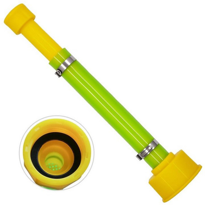 Niwicka Midwest Scepter 가스 캔과 호환되는 25.4cm(10인치) 가스 캔 스파우트 교체품 1개 4.4cm(1-3/4인치) 입구 4.4cm(1.75인치)-, 1 PCS 10.9''