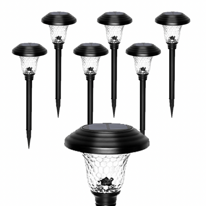 호우맘 태양광 옥외등 태양광 정원등, 머스타드(6P)