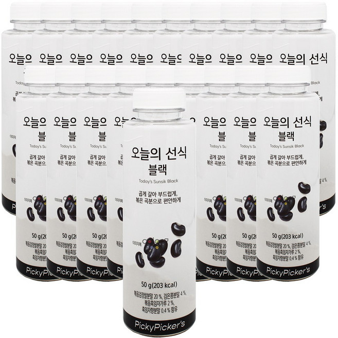 오늘의선식 블랙, 20개, 50g