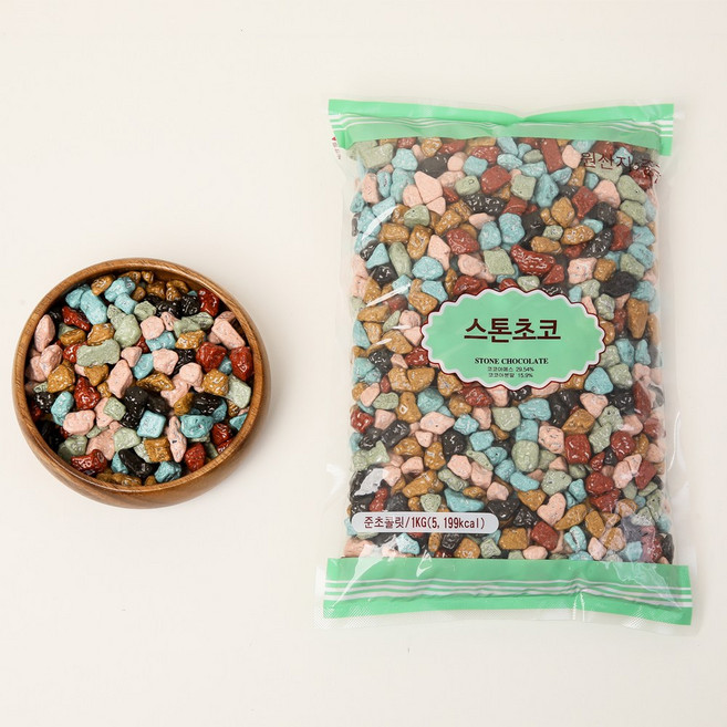 석기시대 초콜릿 스톤초코 대용량 1kg, 1개