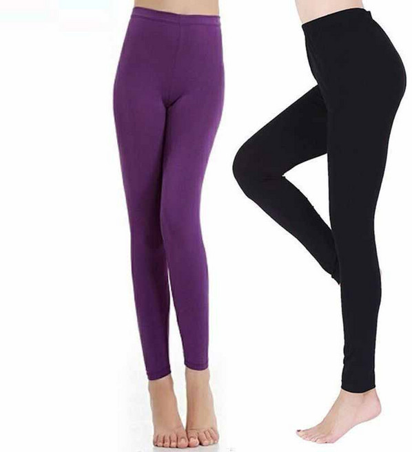 1+1 여성 내복 바지 여성용 봄가을 내의 탄력 타이즈 슬림핏 레이어드 팬츠 JXH