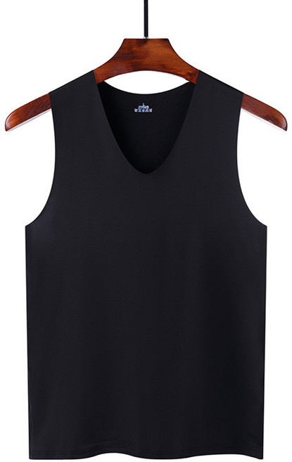 Uicy 韓版男士冰絲無痕背心