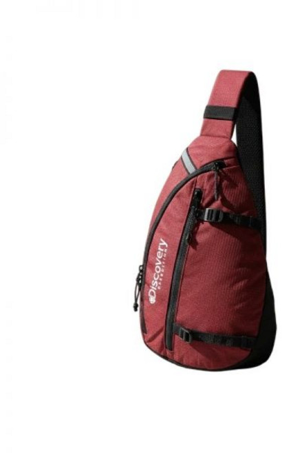디스커버리 크러스트 슬링백 DXSG1574N-BRS 크로스백, FREE, 레드계열