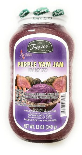 베이커리 잼 수제잼 열대 우베 할라야 (보라색 얌 잼), 1개, 340g