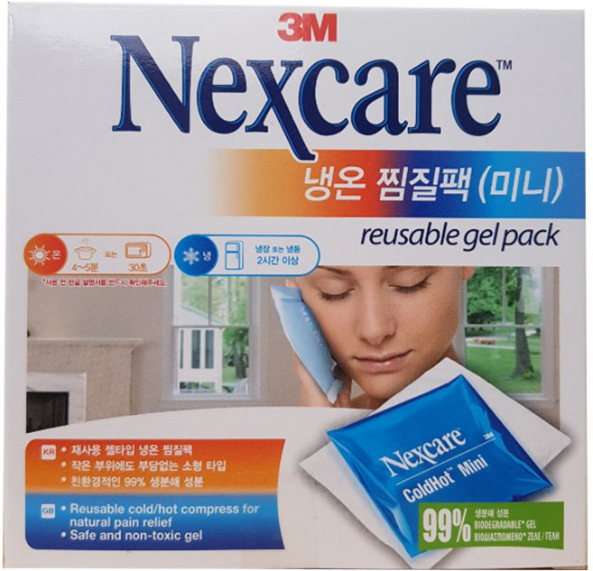 넥스케어 냉온 찜질팩 미니, 4개