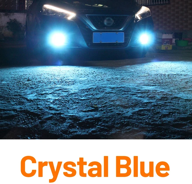 호환 크라이슬러 300C 2004-2010 용 2pcs LED 안개등 2005 2006 2007 2008 2009 Canbus, 02 Crystal Blue, 01 300C 2004-2010