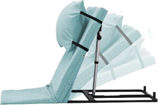 보드미 모션 베드 전동침대 자세변환 쿠션 모션베드 전동 등받이 의자 침대, 1개