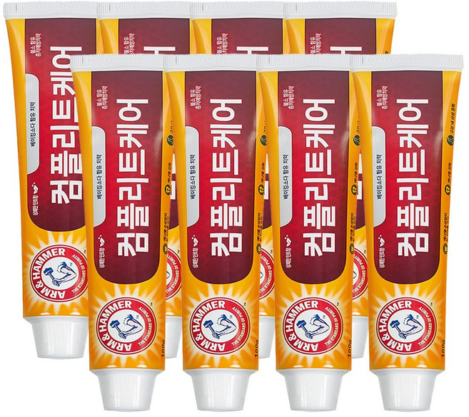 암앤해머 컴플리트케어 치약, 150g, 8개