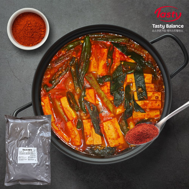 만능 찌개 소스 찌개 양념장 육수분말 업소용 소스 1kg
