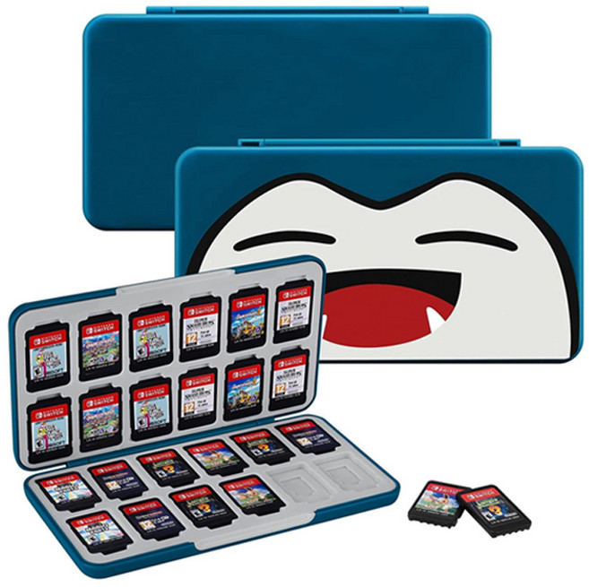 닌텐도 칩케이스 스위치 OLED 게임카드 수납 보관함-잠만보, 1개