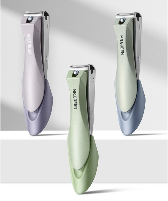 독일 MR GREEN 미스터그린 MR1111 손톱깎이 정리 세트 (3가지 색상), MR1111P (블루), 1개, 블루