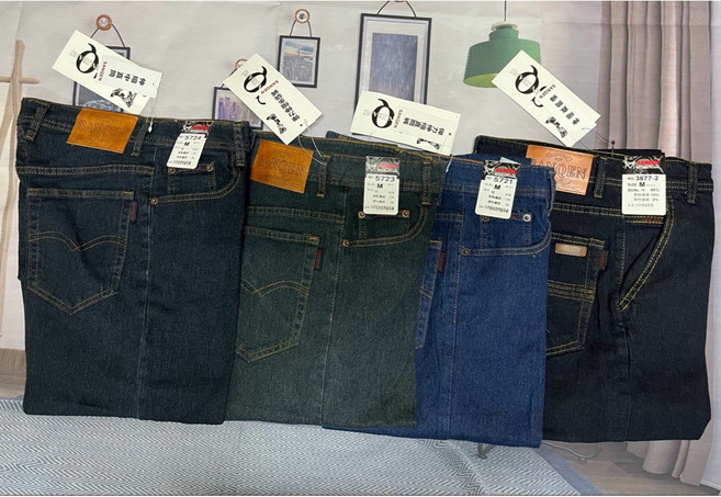 玲噹服飾小舖 基本款彈力牛仔褲 工作褲 舒適耐磨