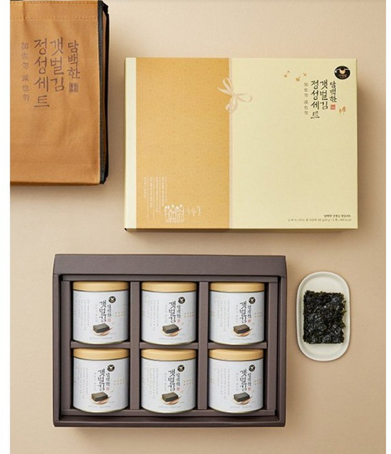 만전김 담백한 갯벌김 정성세트, 1개