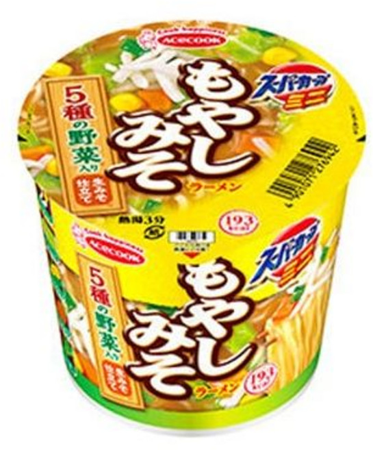 에이스 콕 슈퍼 컵 미니 콩나물 된장라면 51g 즉석 컵라면 일본 라멘 1077254