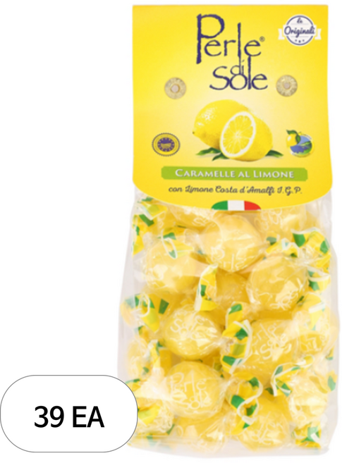 페를레디솔레 포지타노 레몬 캔디, 200g, 39개